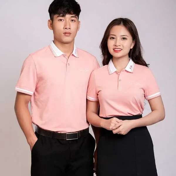 Áo thun đồng phục có cổ, áo thun đồng phục polo, đồng phục polo, áo thun đồng phục, ao thun dong phuc co co, dong phuc polo