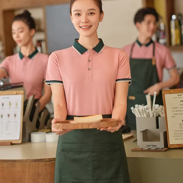 Đồng Phục Nhà Hàng, Đồng phục quán cafe, đồng phục quán cà phê, đồng phục quán cafe đẹp, áo đồng phục quán cafe